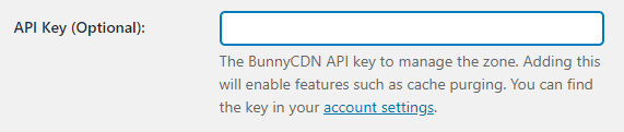 api key