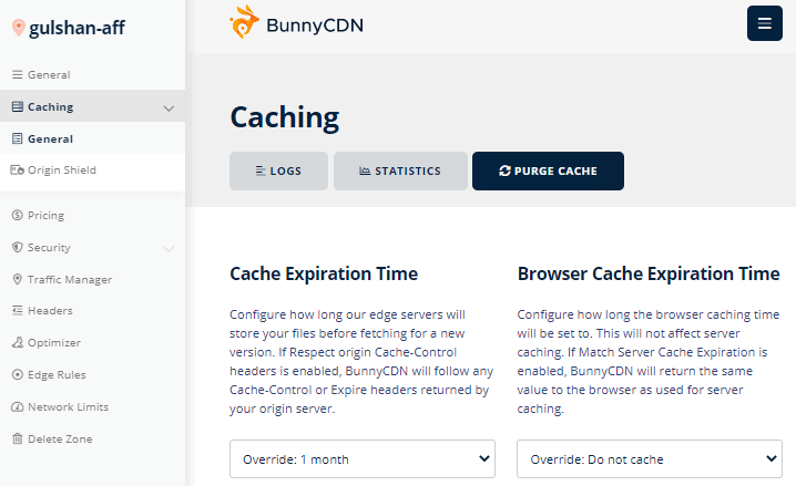 do no cache in browser 1