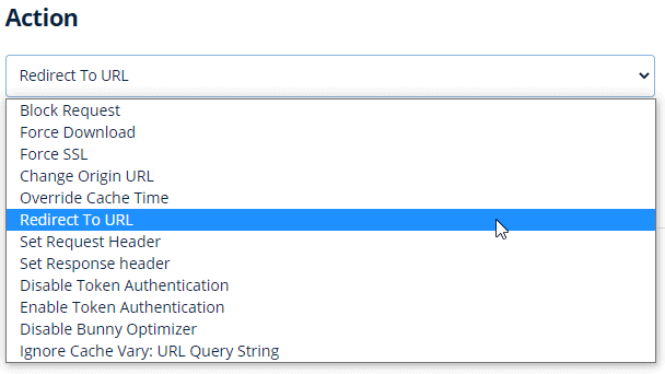 redirect feature introduction