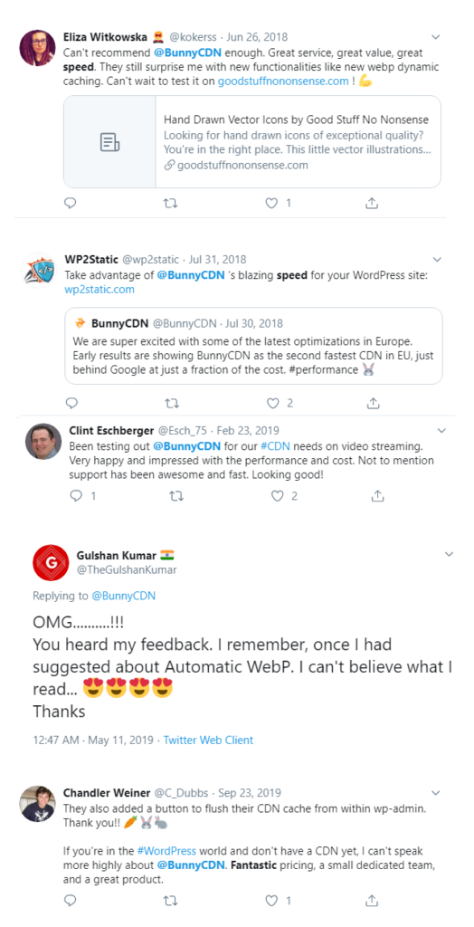 bunnycdn reviews twitter