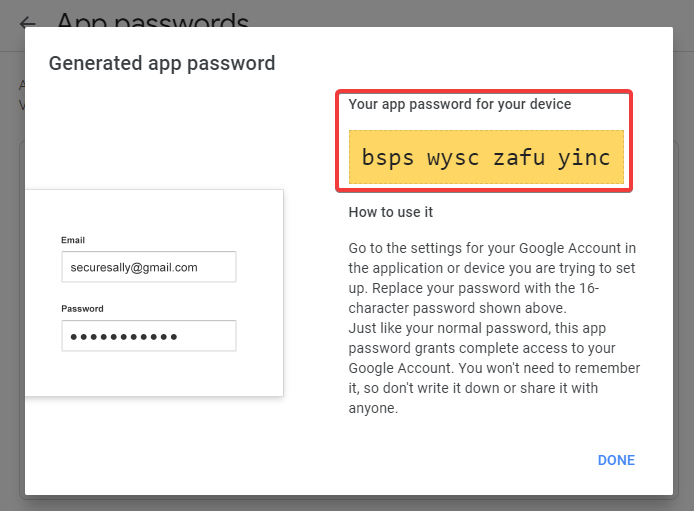 App Password