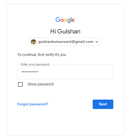 Gmail Login