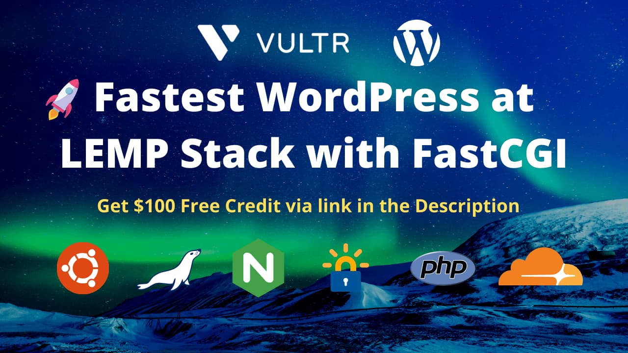 Installera WordPress i LEMP stack med NGINX, PHP 8.1-FPM